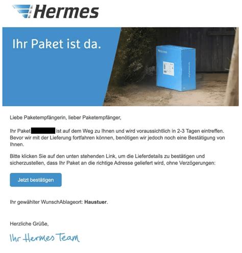 hermes sms fake|hermes spam melden.